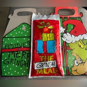 2025 BNIP McDonald’s The Grinch Meal Socks